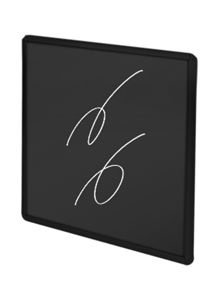 常磐精工 壁面サイン 枠付ブラックボード 300×300mm BBW300X300|【店舗用品】