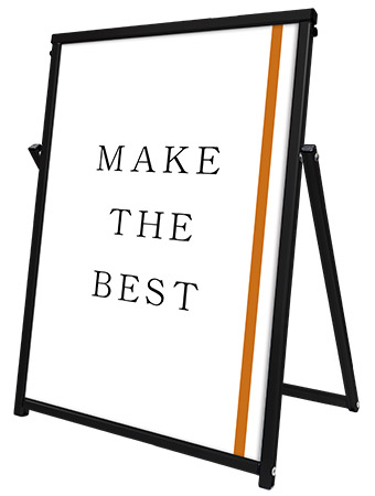 常磐精工 ポスタースタンド ブラックコンパクトサイン A1 BCOSAC-A1|【店舗用品】