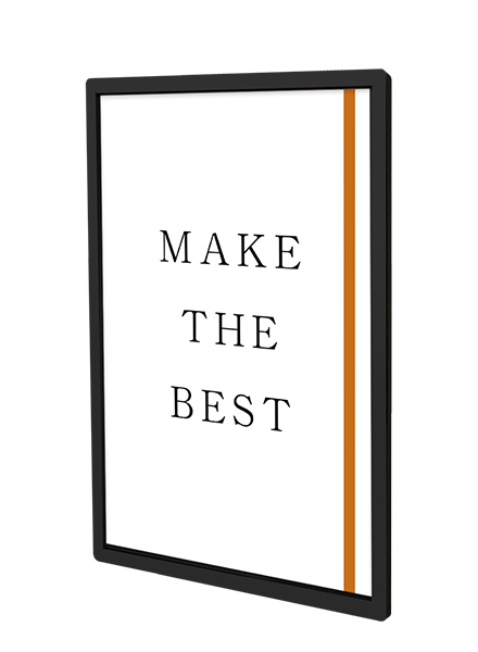 常磐精工 壁面サイン エコポケットパネルA4ブラック BEPPA-A4|【店舗用品】