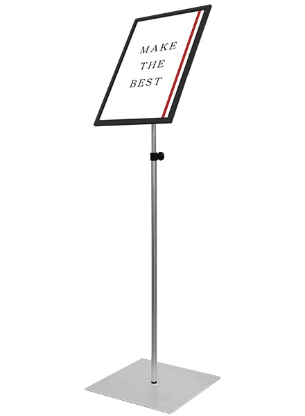 常磐精工 ポールスタンド エコポケットポール150 A3ブラック BEPPO-150A3|【店舗用品】