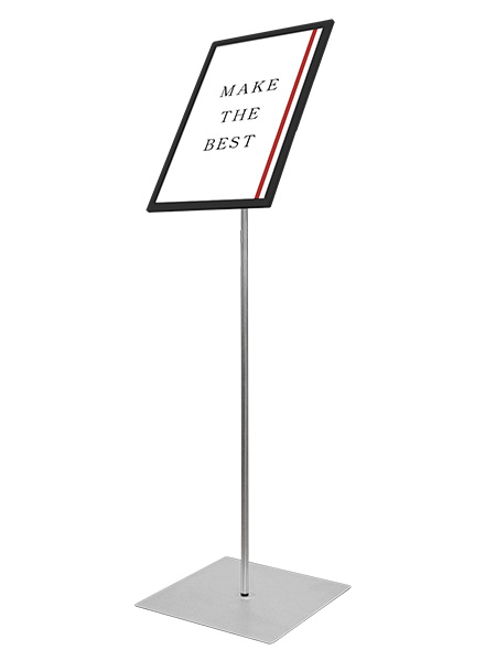 常磐精工 ポールスタンド エコポケットポール80 A3ブラック BEPPO-80A3|【店舗用品】