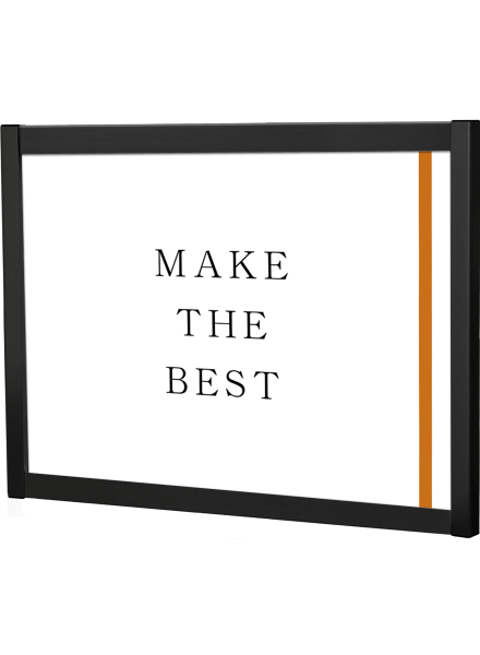 常磐精工 壁面サイン ブラックフラットオープンパネル A2横 BFOPA-A2Y|【店舗用品】