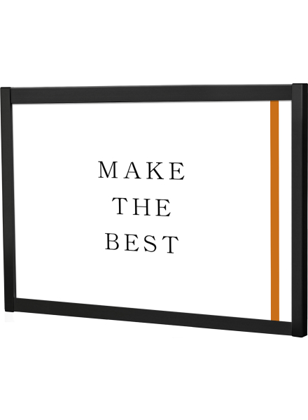 常磐精工 壁面サイン ブラックフラットオープンパネル B2横 BFOPA-B2Y|【店舗用品】