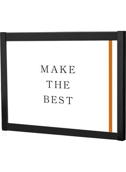 常磐精工 壁面サイン ブラックフラットオープンパネル B3横 BFOPA-B3Y|【店舗用品】