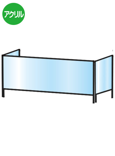 常磐精工 ブラックパーテーションスタンド三面600X1100 BHBP3F600X1100|【店舗用品】