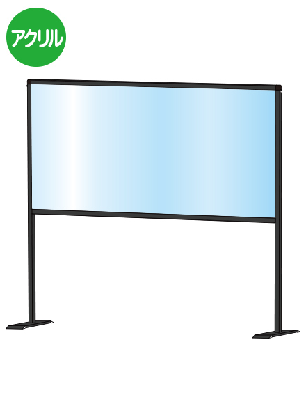 常磐精工 ブラックパーテーションスタンド600X1100ハイ BHBPH600X1100|【店舗用品】