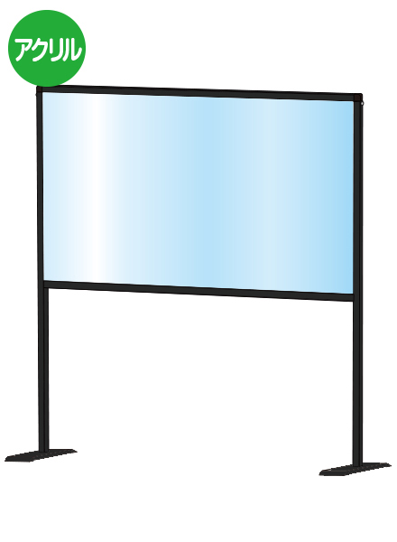 常磐精工 ブラックパーテーションスタンド600X900ハイ BHBPH600X900|【店舗用品】