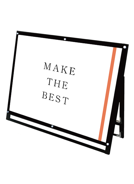 常磐精工 ポスタースタンド ブラックポスター用スタンド看板 A0横ロウ片面ブラック BPSSK-A0YLKB|【店舗用品】