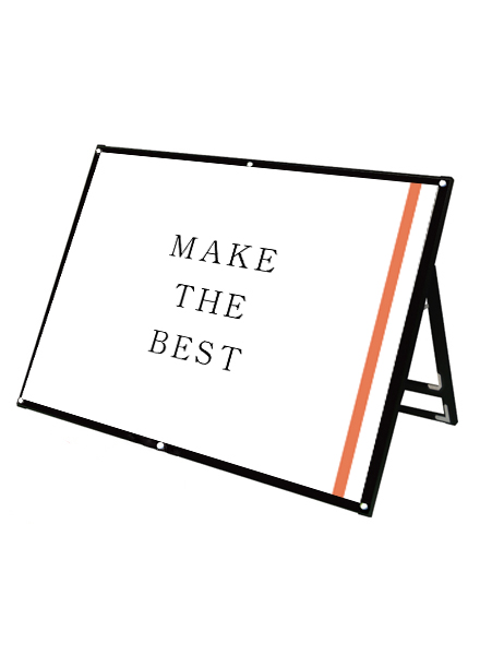 常磐精工 ポスタースタンド ブラックポスター用スタンド看板 B0横ロウ片面ブラック BPSSK-B0YLKB|【店舗用品】