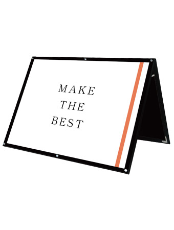 常磐精工 ポスタースタンド ブラックポスター用スタンド看板 B0横ロウ両面ブラック BPSSK-B0YLRB|【店舗用品】