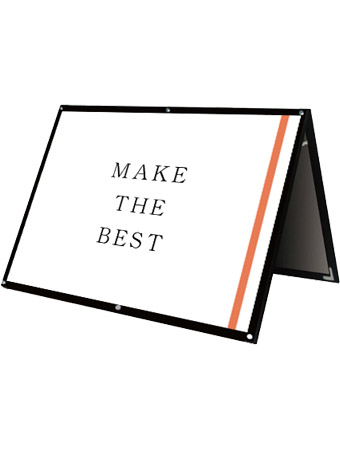 常磐精工 ポスタースタンド ブラックポスター用スタンド看板マグネジ B0横ロウ両面ブラック BPSSKMN-B0YLRB|【店舗用品】