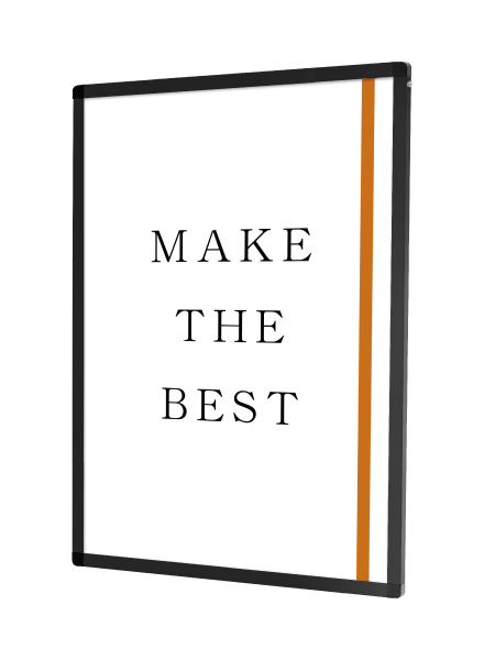 常磐精工 壁面サイン ブラックバリウスパネル A0 BVAPAAC-A0|【店舗用品】