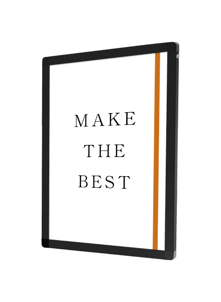 常磐精工 壁面サイン ブラックバリウスパネル B2 BVAPAAC-B2|【店舗用品】