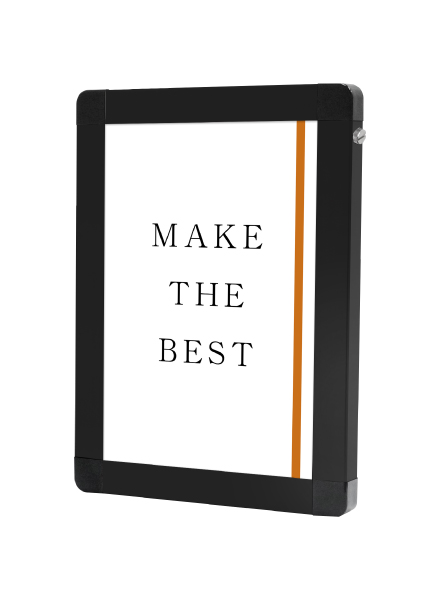 常磐精工 壁面サイン ブラックバリウスパネル B4 BVAPAAC-B4|【店舗用品】