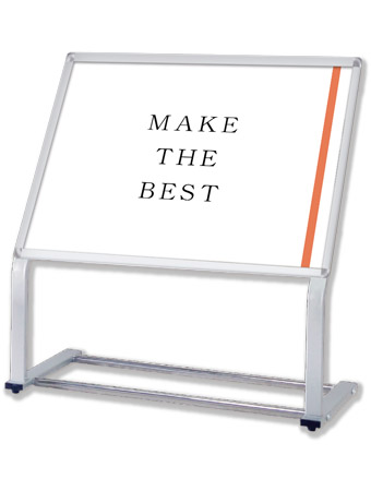 常磐精工 ポスタースタンド C型パネルスタンド B1横 CPS-B1Y|【店舗用品】