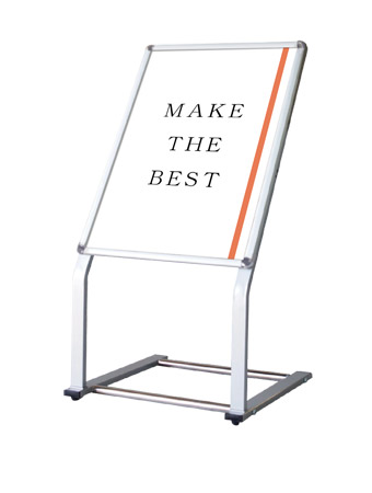 常磐精工 ポスタースタンド C型パネルスタンド B2縦 CPS-B2T|【店舗用品】