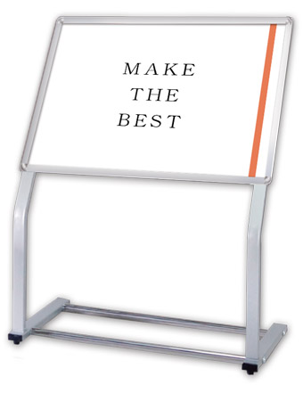 常磐精工 ポスタースタンド C型パネルスタンド B2横 CPS-B2Y|【店舗用品】