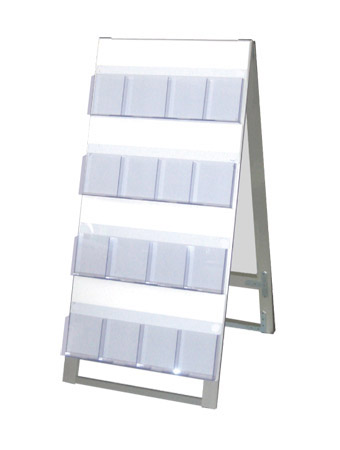 常磐精工 ケーススタンド看板 450幅4段両面 CSK-450X8R|【店舗用品】