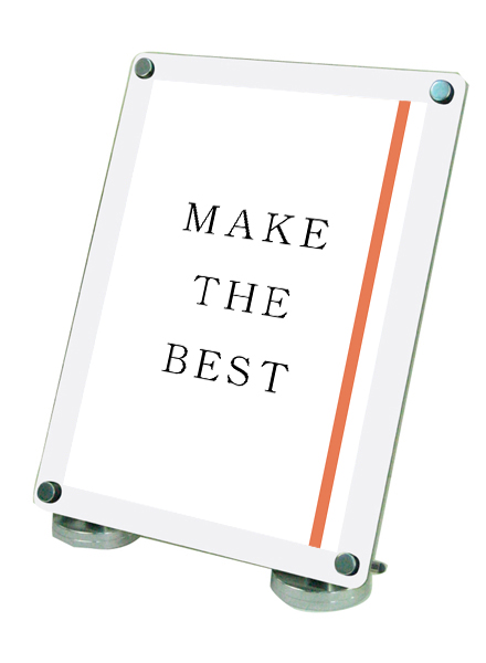 常磐精工 壁面サイン カウンターホワイトスタンドA3縦 CUWS-A3T|【店舗用品】