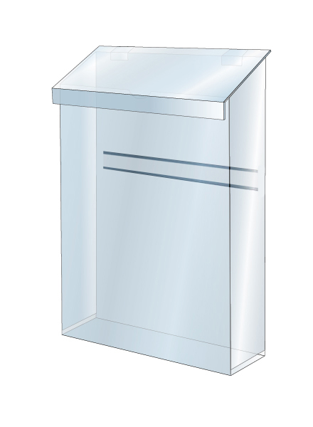 常磐精工 専用オプション ポスタースタンド イージーリンクスタンド看板用パンフレットケース単品(屋外用) 背面レール：ブラック ELSKP-G-W115H-B|【店舗用品】