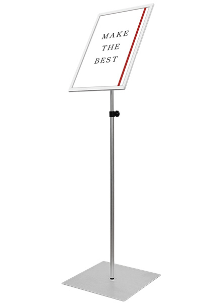 常磐精工 ポールスタンド エコポケットポール150 A3ホワイト EPPO-150A3|【店舗用品】