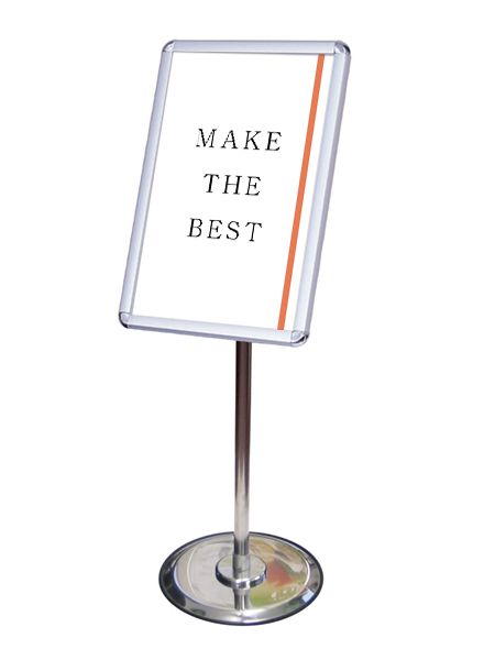 常磐精工 ポールスタンド フリーアングルパネルスタンド B4(1m以下) FAPAS-B4|【店舗用品】