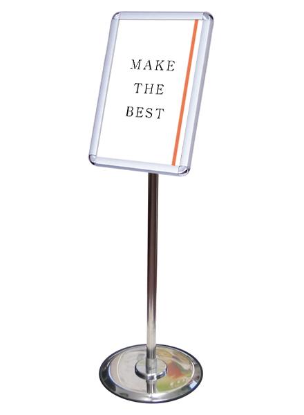 常磐精工 ポールスタンド フリーアングルパネルスタンド90 A4 FAPAS90-A4|【店舗用品】