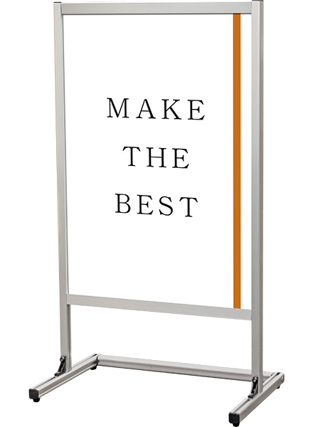 常磐精工 ポスタースタンド フラットオープンメッセージスタンドA1片面 FOMS-A1K|【店舗用品】