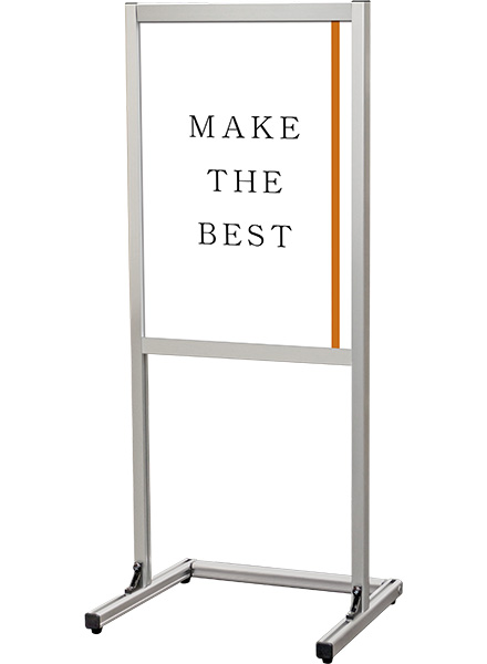 常磐精工 ポスタースタンド フラットオープンメッセージスタンドA2片面 FOMS-A2K|【店舗用品】