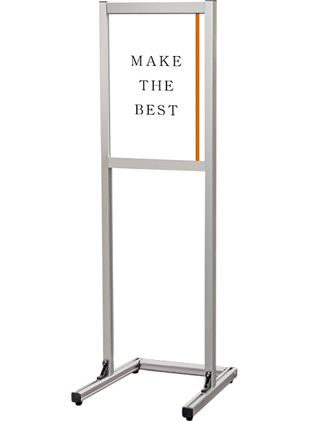 常磐精工 ポスタースタンド フラットオープンメッセージスタンドA3片面 FOMS-A3K|【店舗用品】