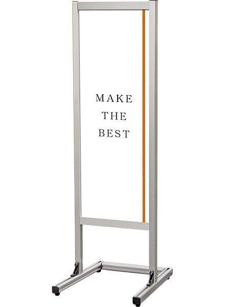 常磐精工 ポスタースタンド フラットオープンメッセージスタンドA3縦縦片面 FOMS-A3TTK|【店舗用品】