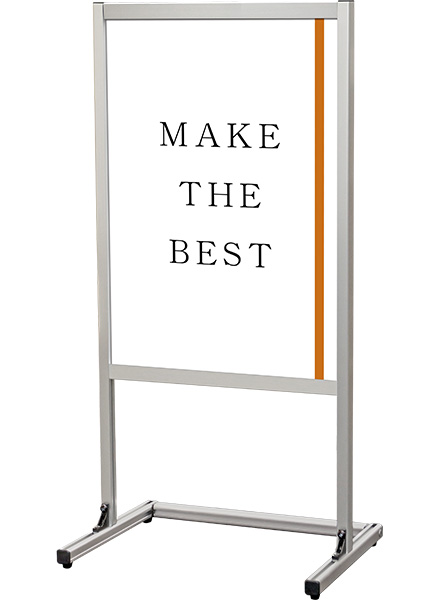 常磐精工 ポスタースタンド フラットオープンメッセージスタンドB2片面 FOMS-B2K|【店舗用品】