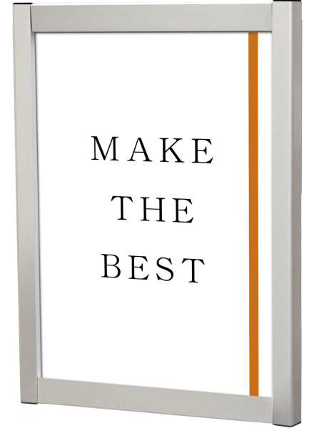 常磐精工 壁面サイン フラットオープンパネル A3 FOPA-A3|【店舗用品】