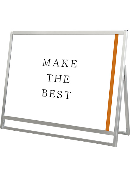 常磐精工 ポスタースタンド フラットオープンスタンド看板A0横ロウ片面 FOSK-A0YLK|【店舗用品】