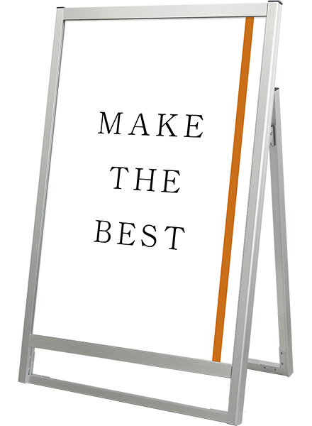 常磐精工 ポスタースタンド フラットオープンスタンド看板A1ロウ片面 FOSK-A1LK|【店舗用品】