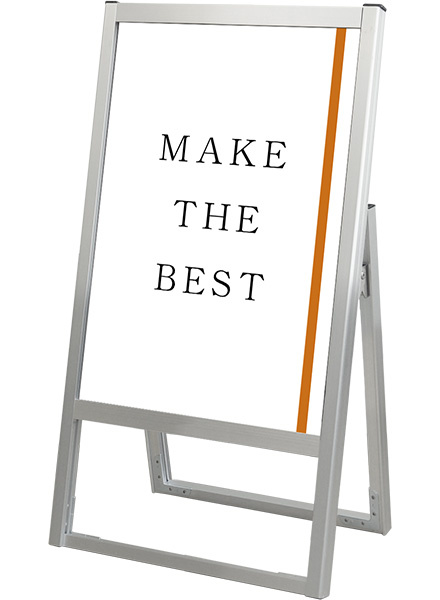 常磐精工 ポスタースタンド フラットオープンスタンド看板A2片面 FOSK-A2K|【店舗用品】