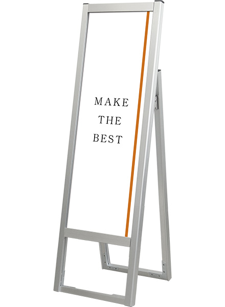 常磐精工 ポスタースタンド フラットオープンスタンド看板A3縦縦片面 FOSK-A3TTK|【店舗用品】