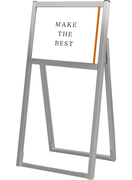 常磐精工 ポスタースタンド フラットオープンスタンド看板A3横片面 FOSK-A3YK|【店舗用品】