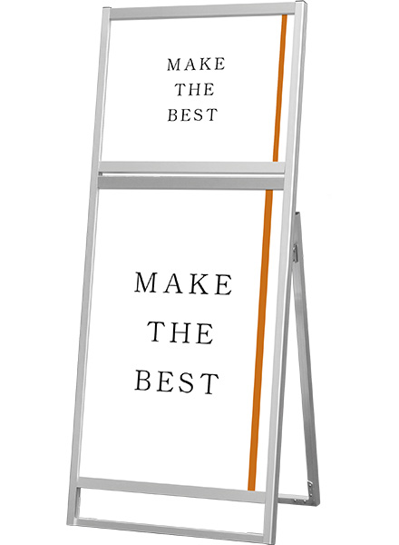 常磐精工 ポスタースタンド フラットオープンスタンド看板コンビA2A1片面 FOSKC-A2A1K|【店舗用品】