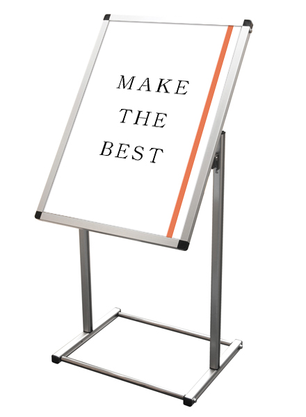 常磐精工 ポスタースタンド フロアバリウススタンドI型 A2縦 FVAIAC-A2T|【店舗用品】