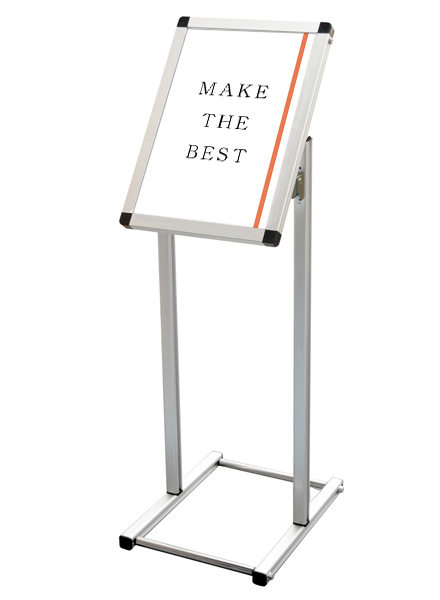 常磐精工 ポスタースタンド フロアバリウススタンドI型 A3縦 FVAIAC-A3T|【店舗用品】