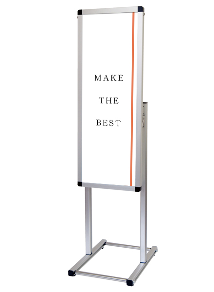 常磐精工 ポスタースタンド フロアバリウススタンドI型 A3縦縦 FVAIAC-A3TT|【店舗用品】