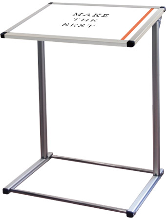 常磐精工 ポスタースタンド フロアバリウススタンドN型 A3横 FVANAC-A3Y|【店舗用品】