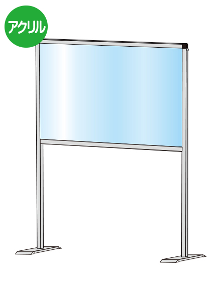 常磐精工 パーテーションスタンド450X600ハイ HBPH450X600|【店舗用品】