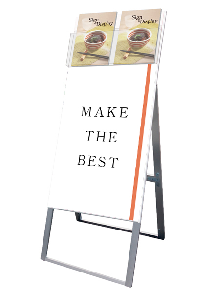 常磐精工 ポスタースタンド カタログケーススタンド看板 Dタイプ A1片面 KCSKD-A1K|【店舗用品】