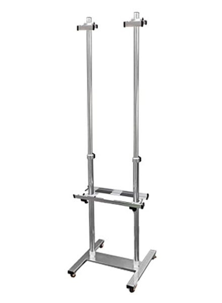 常磐精工 パネルスタンド PAパネルスタンド15TWKG-B 両面 ゴム輪キャスター付 PA15TWKG-BR|【店舗用品】