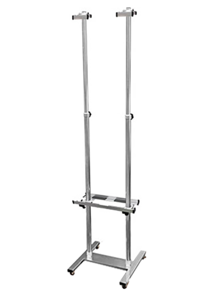 常磐精工 パネルスタンド PAパネルスタンド23TWKG-B 両面 ゴム輪キャスター付 PA23TWKG-BR|【店舗用品】