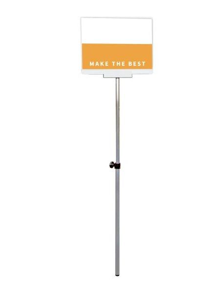 常磐精工 ポールスタンド プラカードポールB A4横 PCPAP-A4Y|【店舗用品】