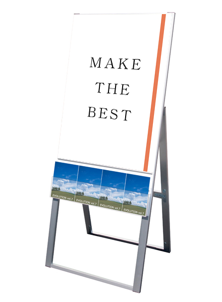 常磐精工 ポスタースタンド パンフレットケーススタンド看板 Uタイプ A1片面 PCSKU-A1K|【店舗用品】