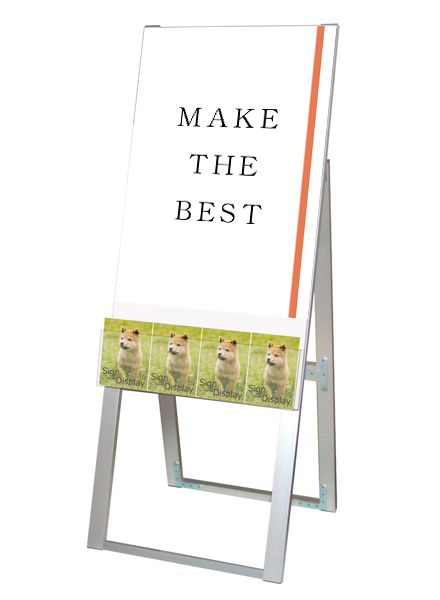 常磐精工 ポスタースタンド パンフレットケーススタンド看板 Uタイプ A2片面 PCSKU-A2K|【店舗用品】